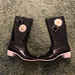 Chanel Rainboots